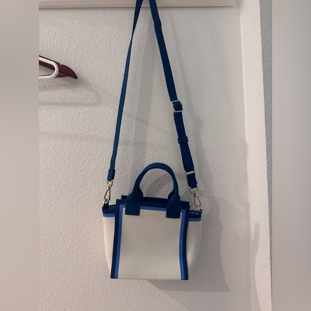 Rothy's Blue and White Mini Bag - Picture 2 of 3